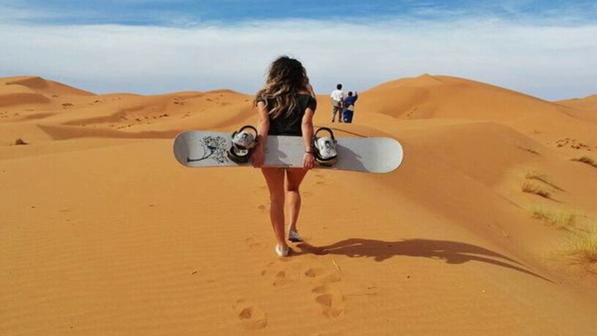 Sandboarding